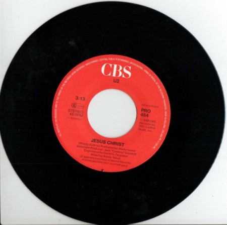 Vinyl on Jesus Christ Vinyl Single